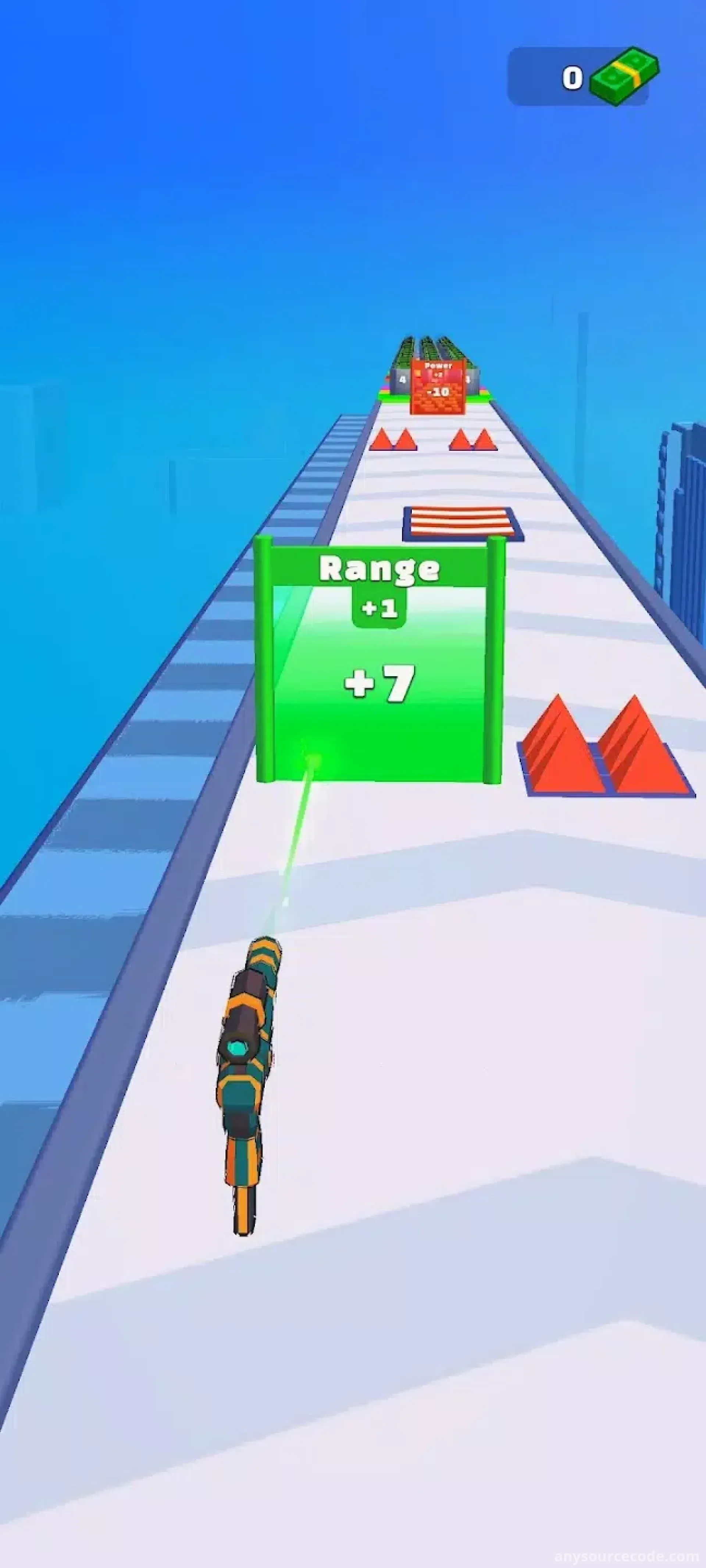 枪战进化 | 枪击奔跑者