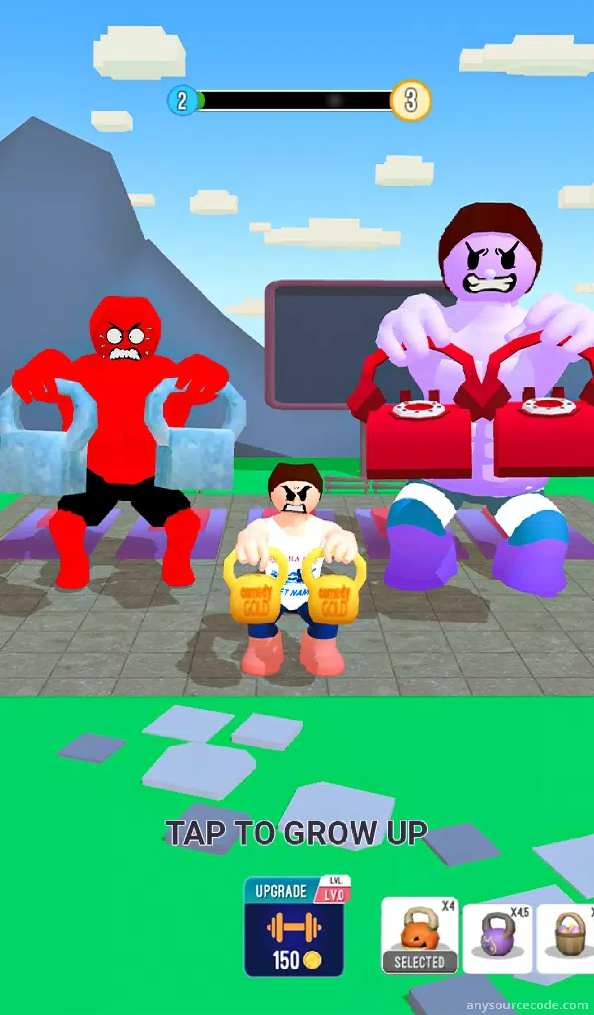 健身点击器：增肌训练