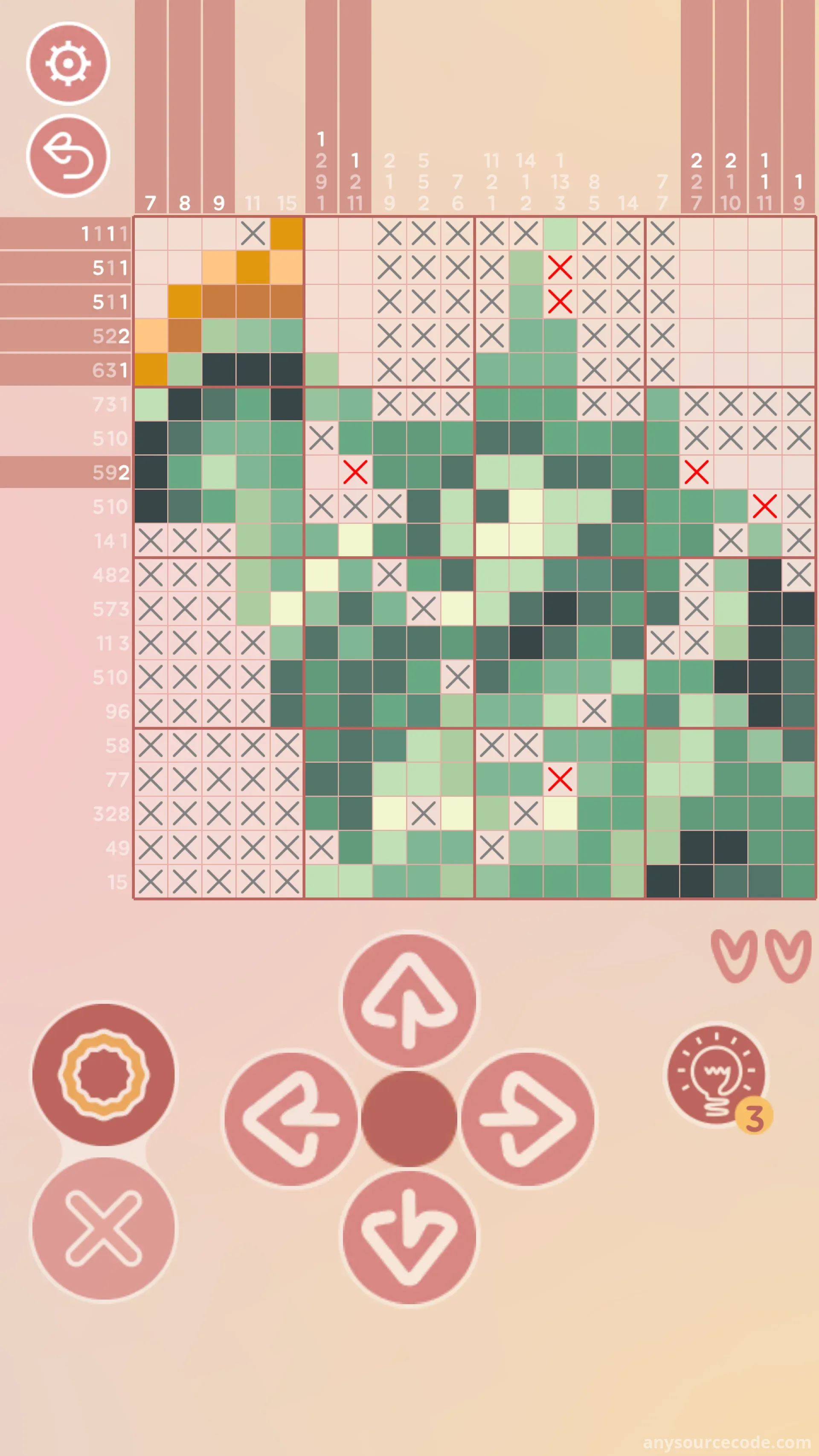 花的故事——填字游戏