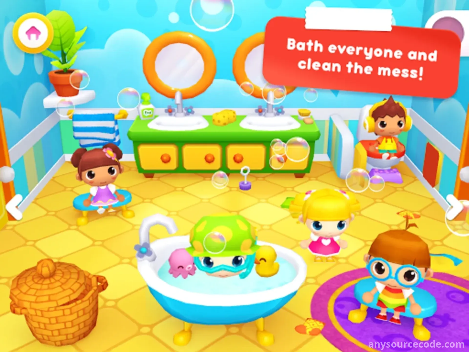 欢乐日托故事 - 学校