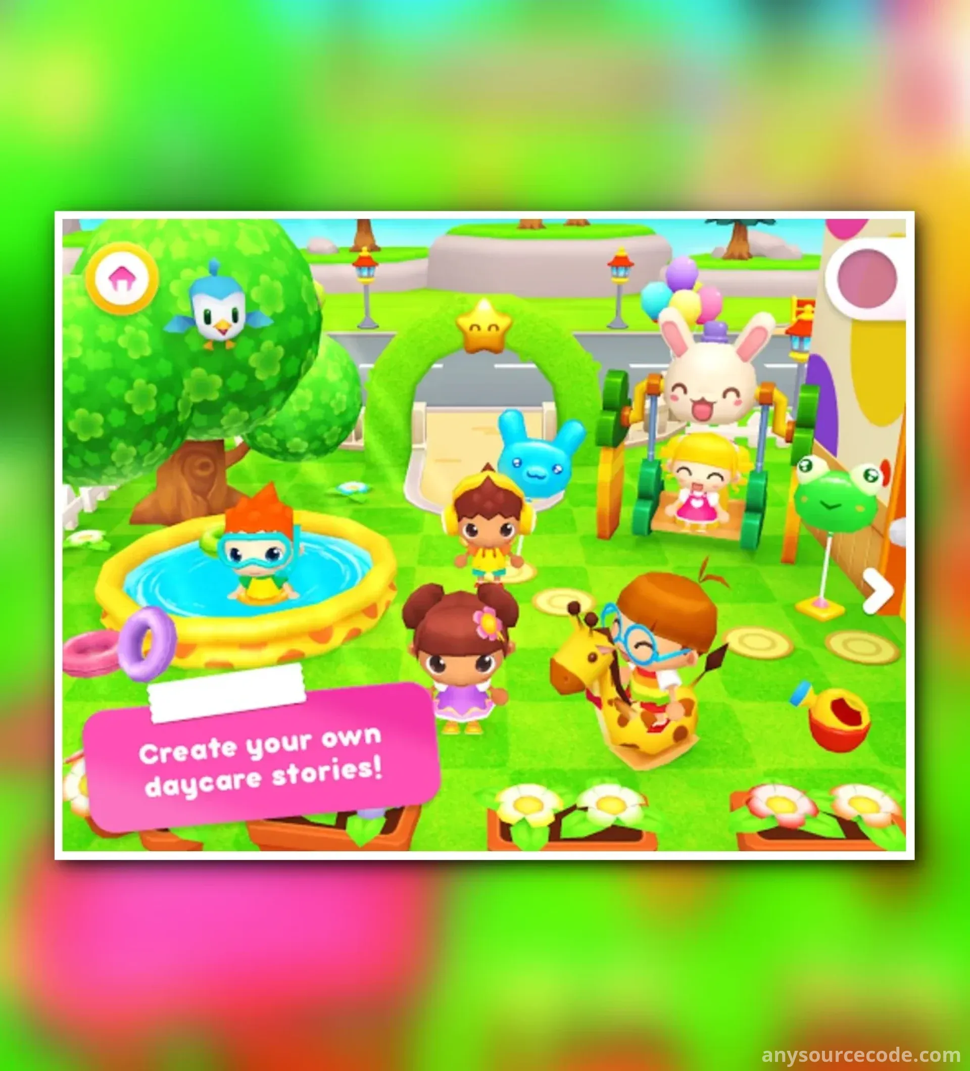 欢乐日托故事 - 学校