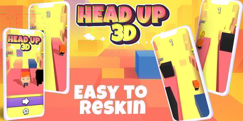 3D 抬头休闲手游