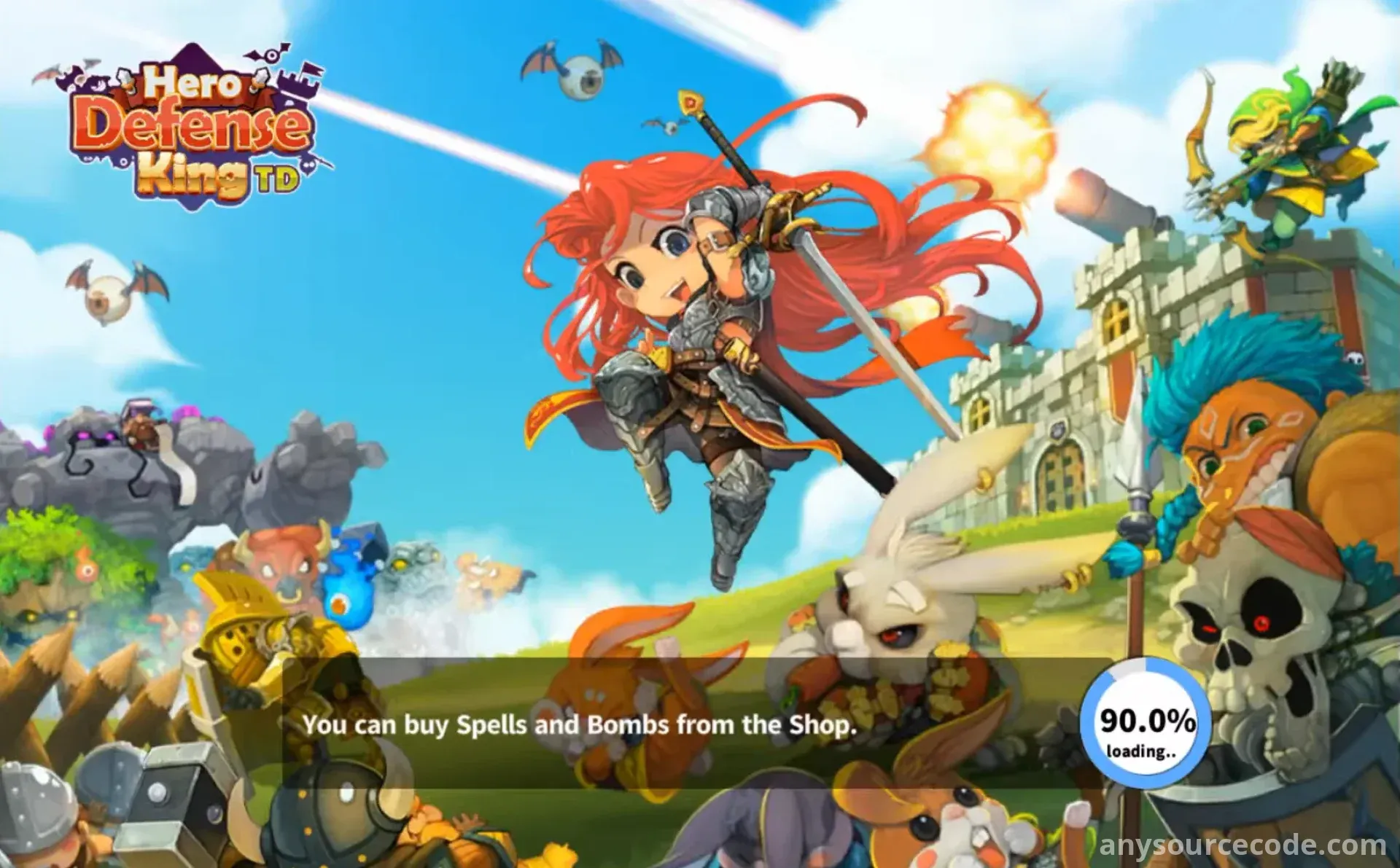 英雄防御王者塔防