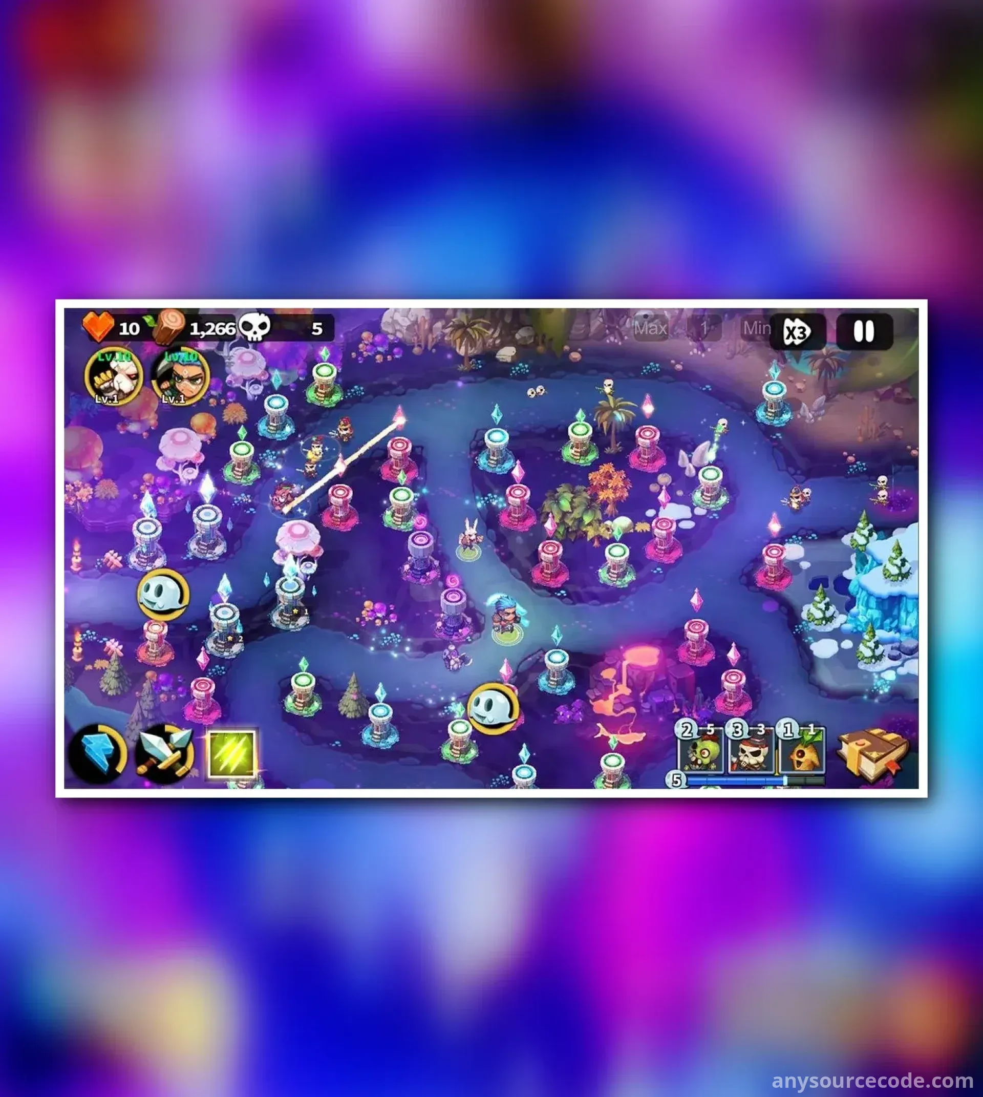 英雄防御王者塔防