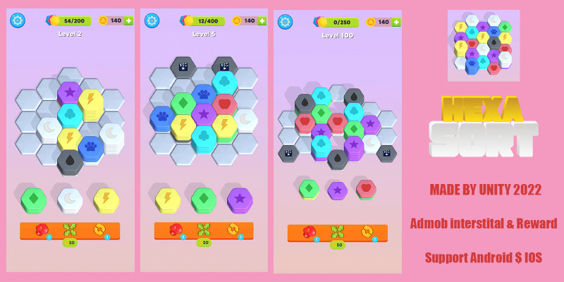 六边形排序谜题