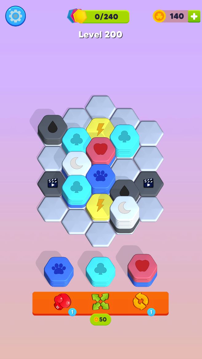 六边形排序谜题