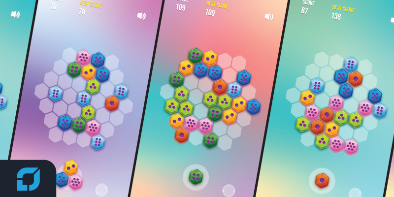 六面骰子应用模板