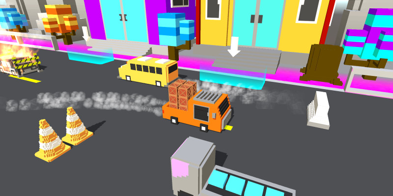 公路送货大师游戏模板