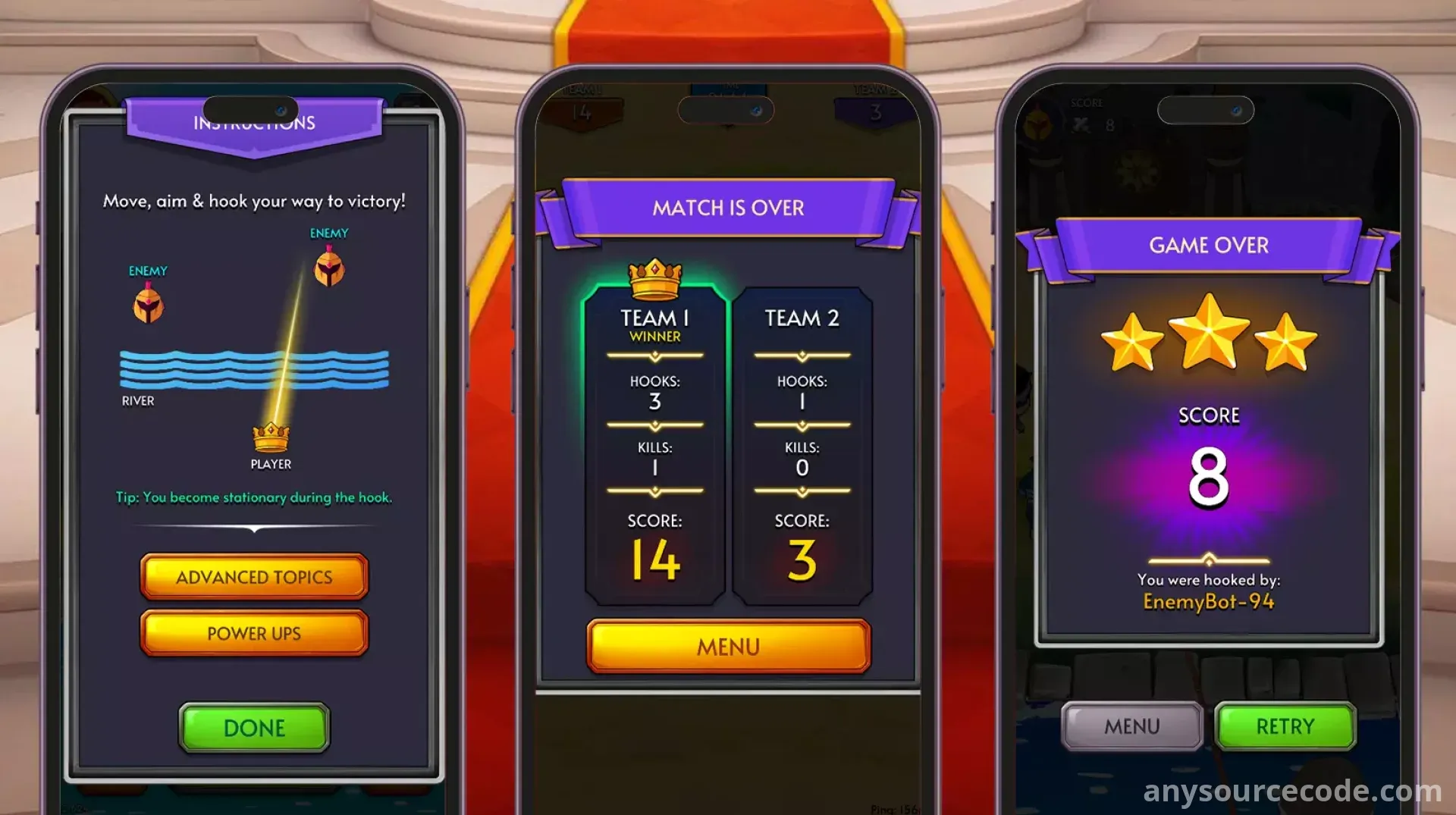 钩索大战 - 在线多人游戏