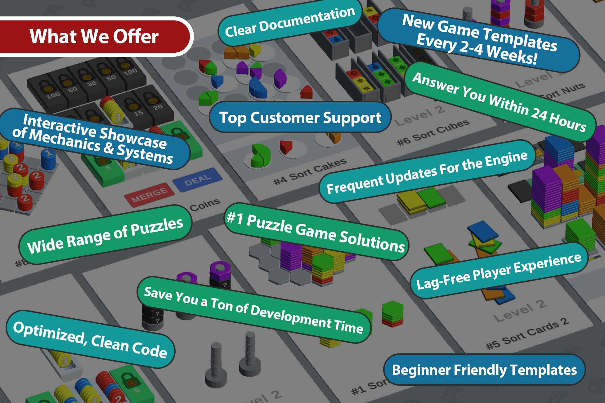 超休闲益智游戏引擎