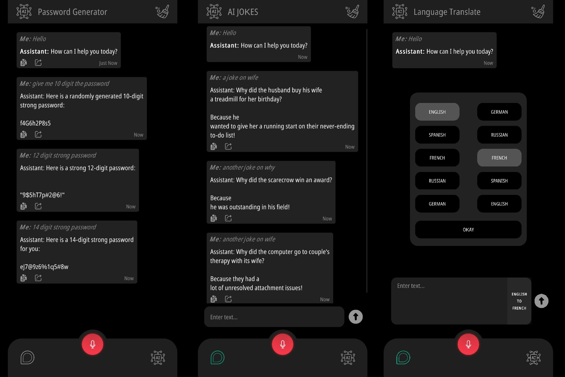 我是人工智能完整ChatGPT模板（Unity3D版）