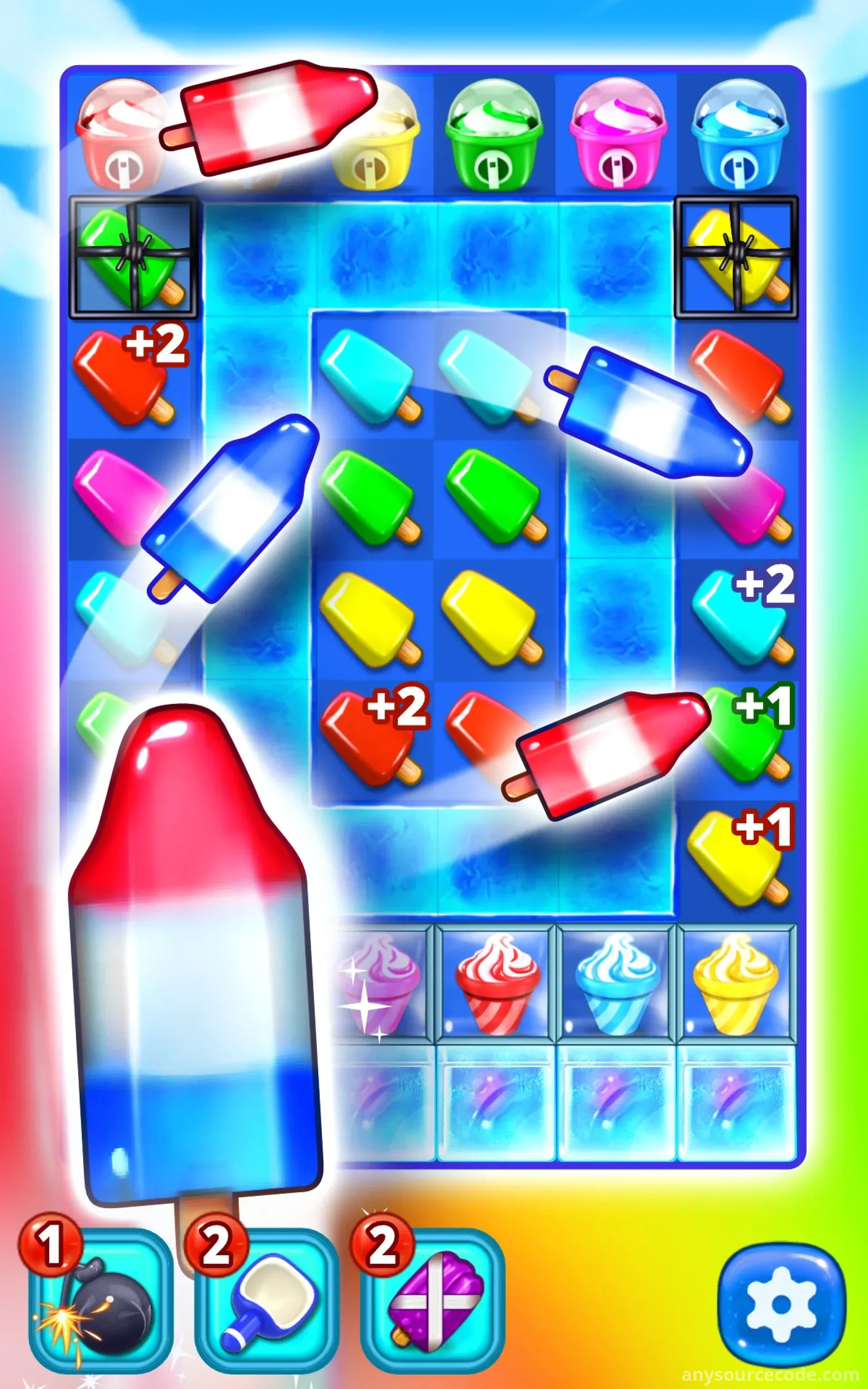 冰淇淋乐园 | 三消游戏