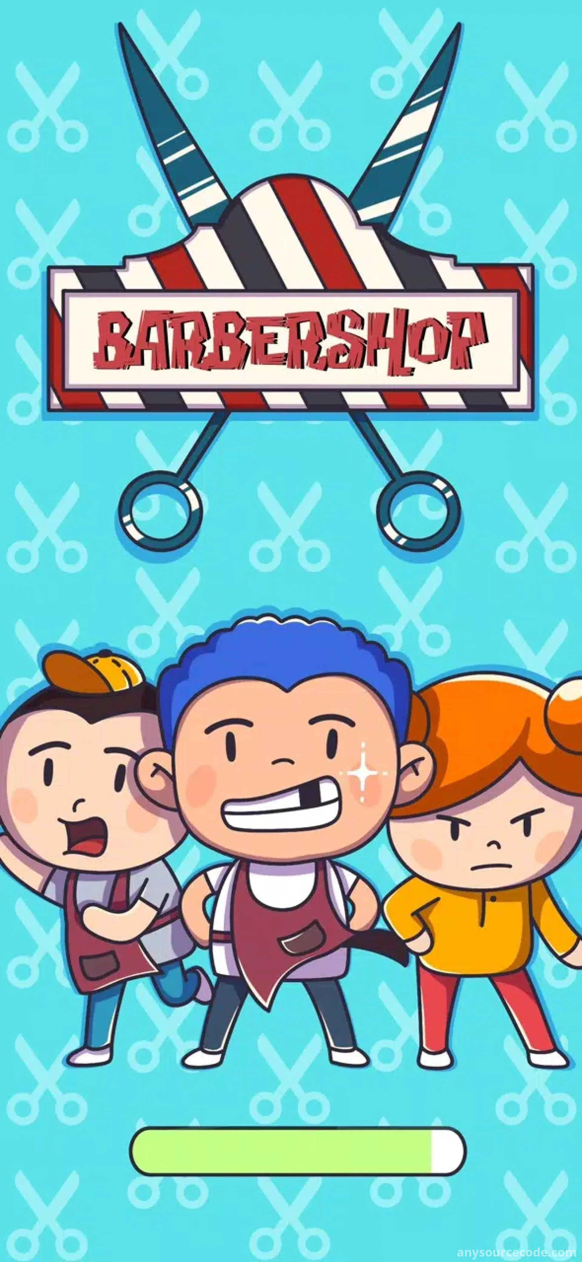 闲置理发店（可优化为：挂机理发店 ）