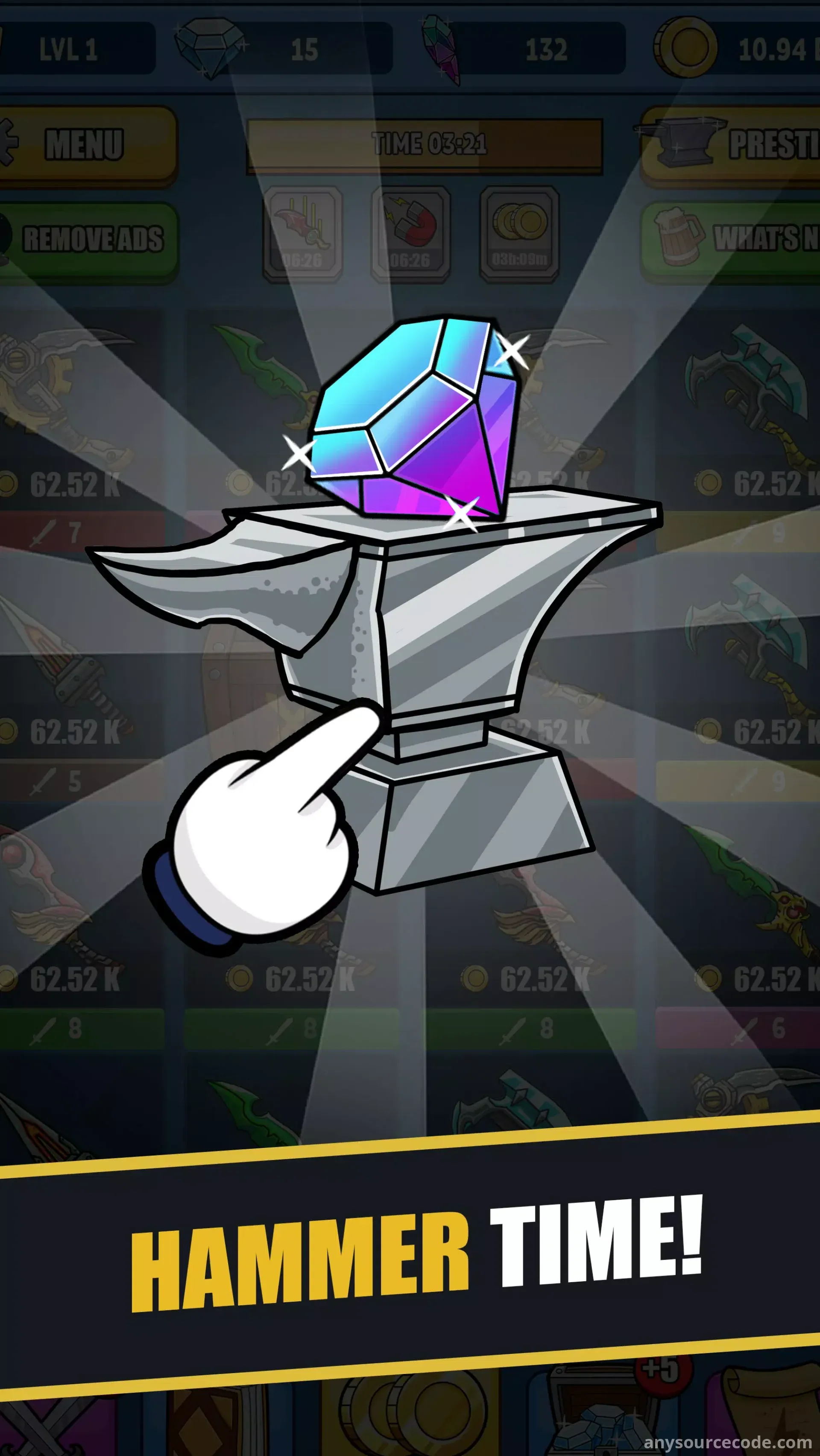 闲置铁匠：合并与锻造之刃