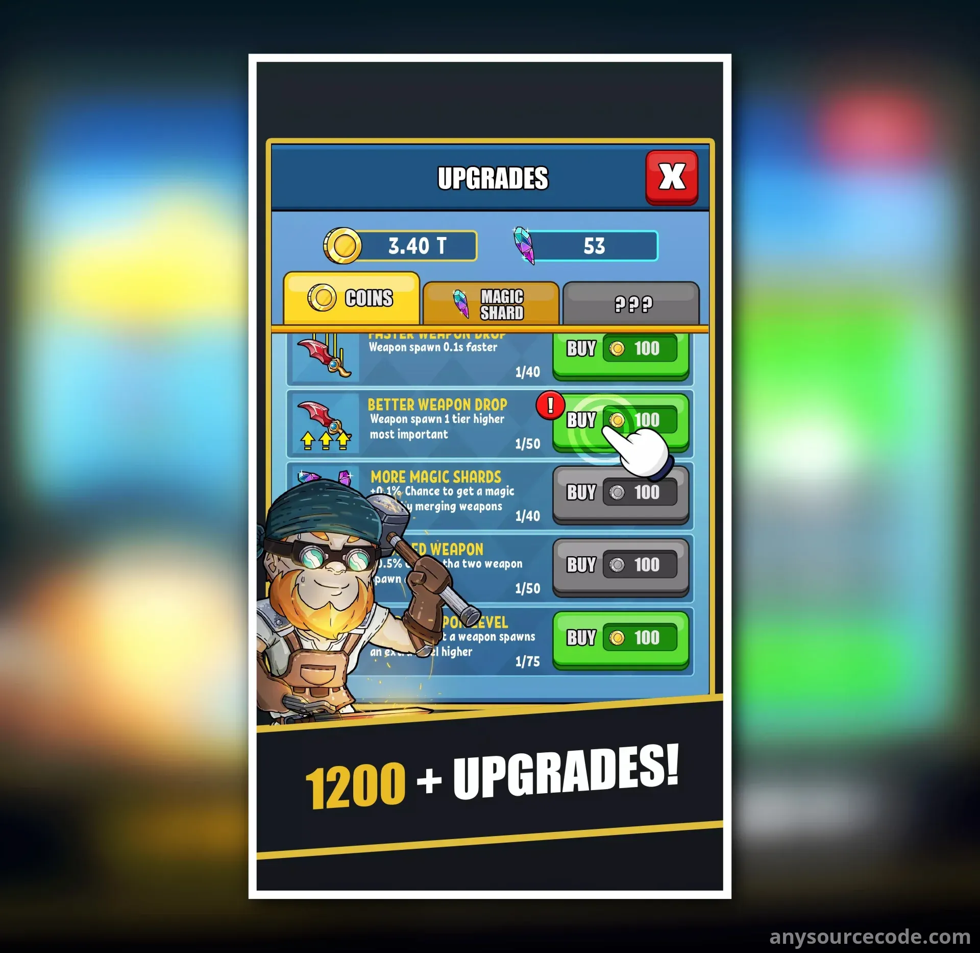 闲置铁匠：合并与锻造之刃