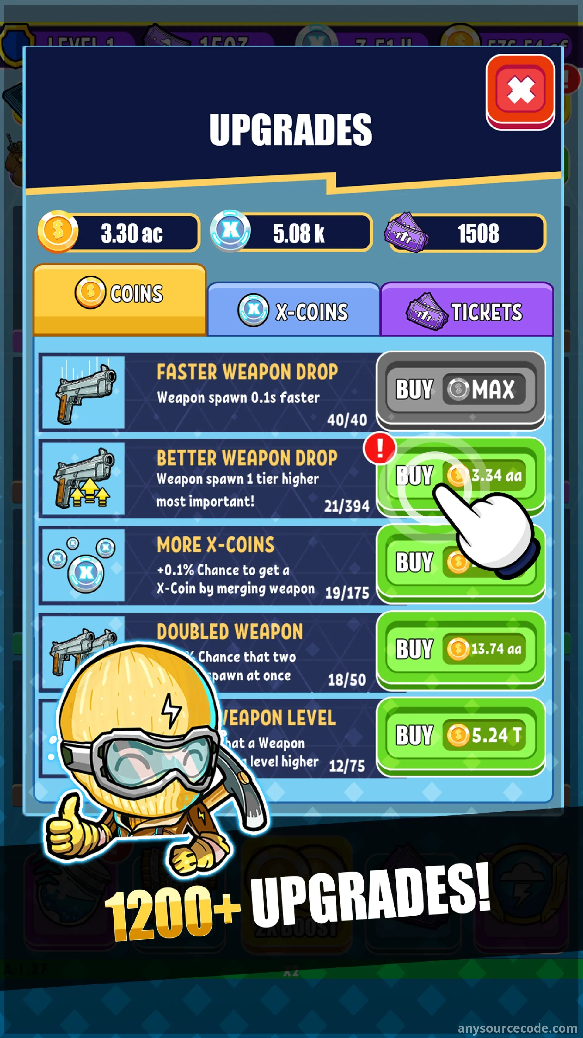 闲置 royale - 合并管理角色扮演游戏