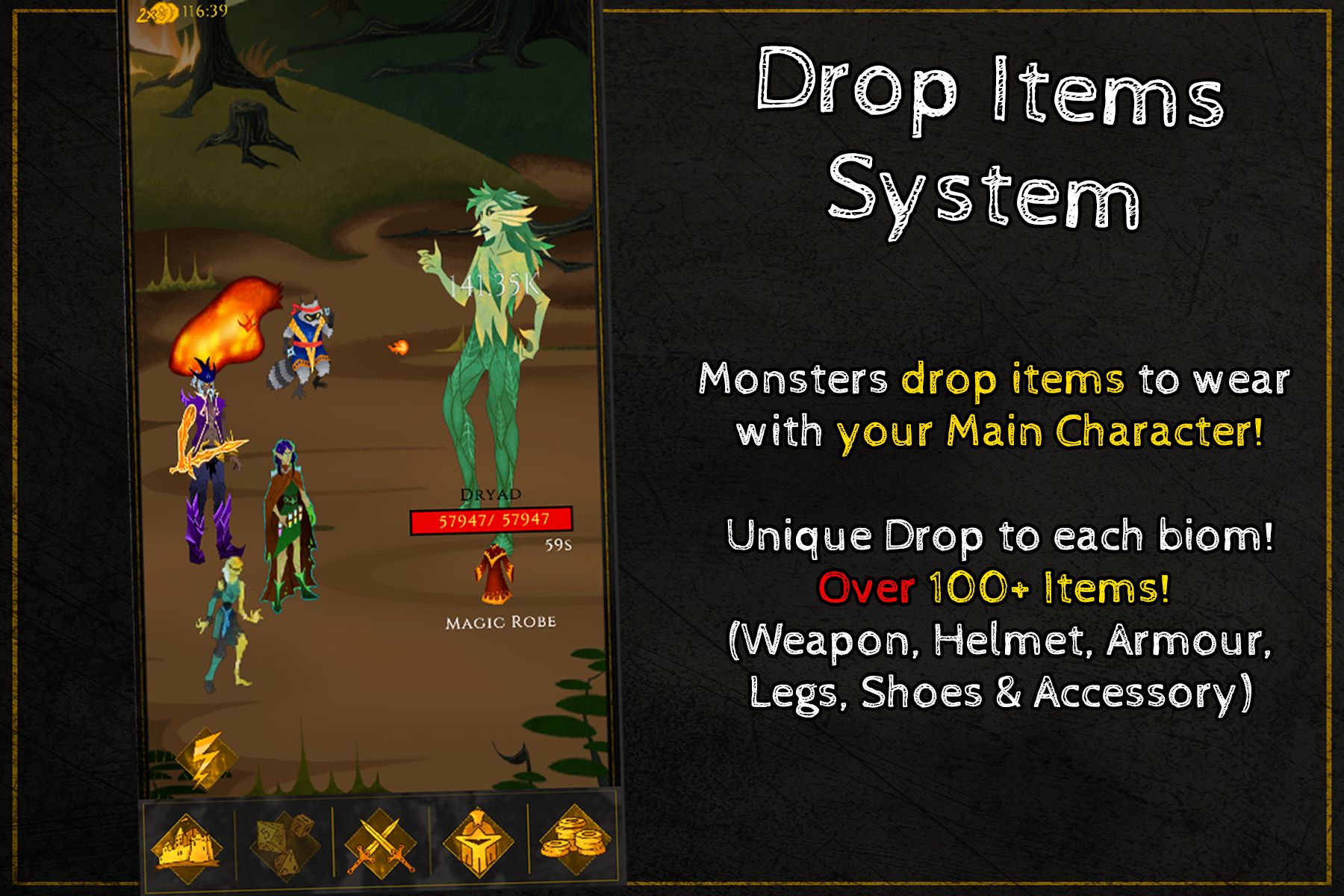 闲置角色扮演点击游戏完整版