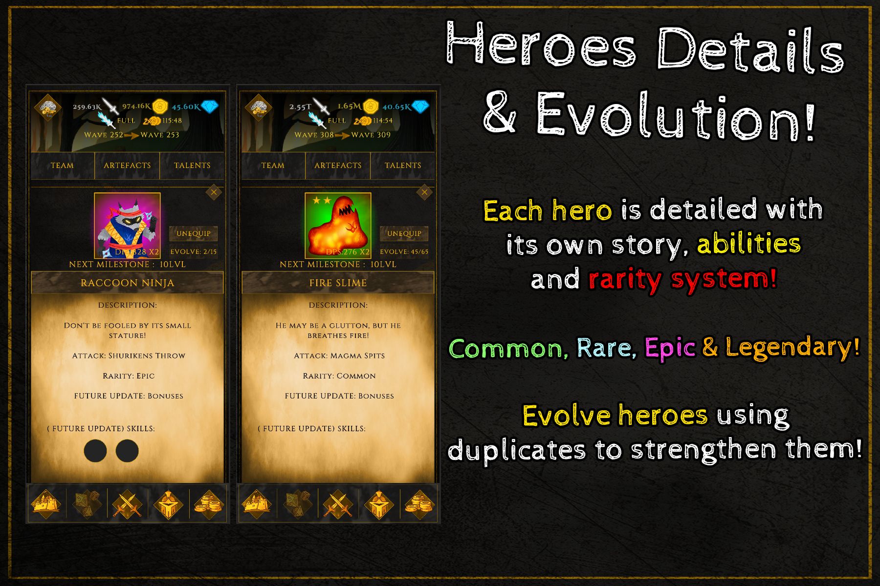 闲置角色扮演点击游戏完整版