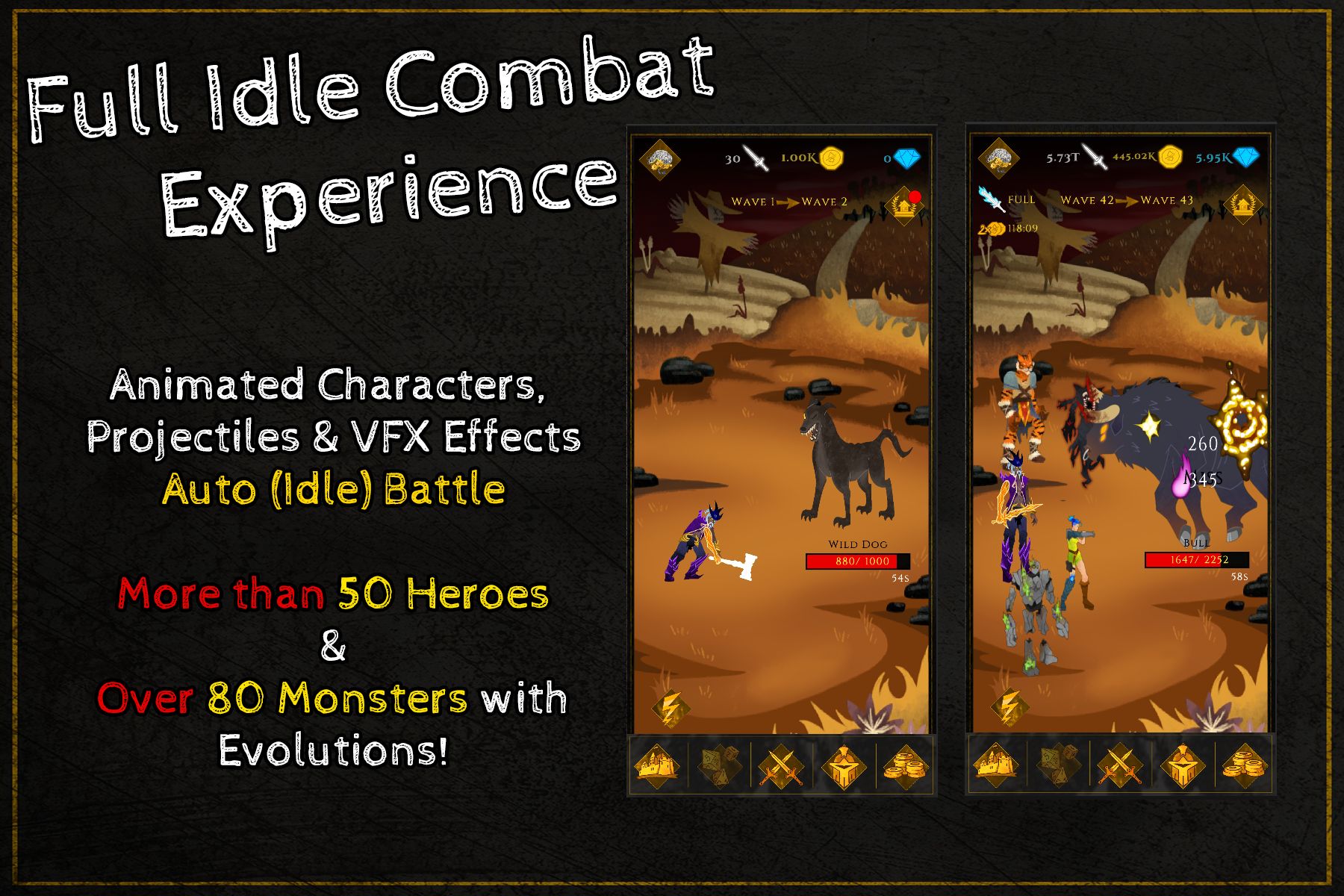 闲置角色扮演点击游戏完整版