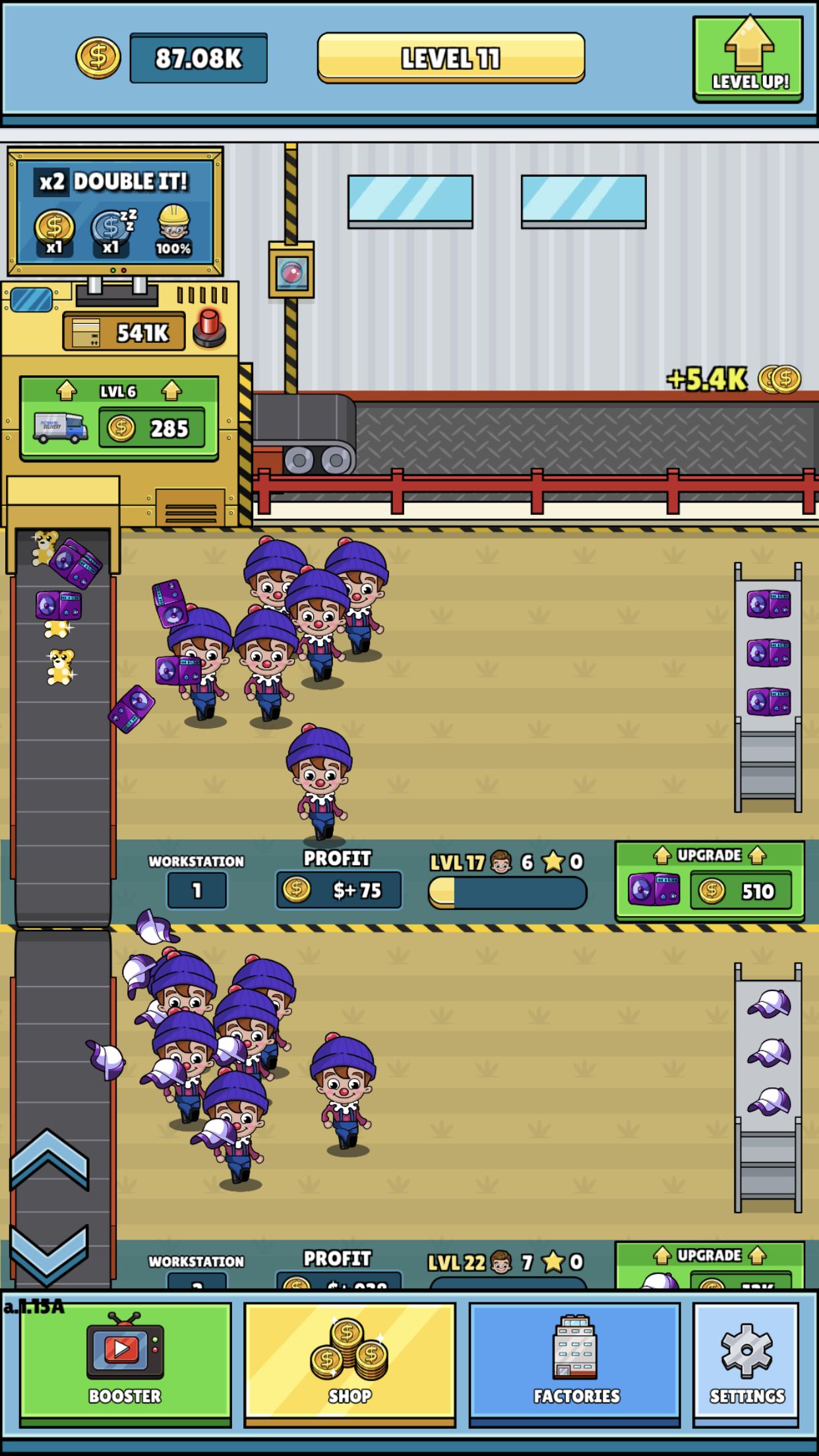 闲置员工大亨完整版