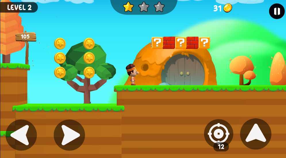 杰克平台跳跃游戏