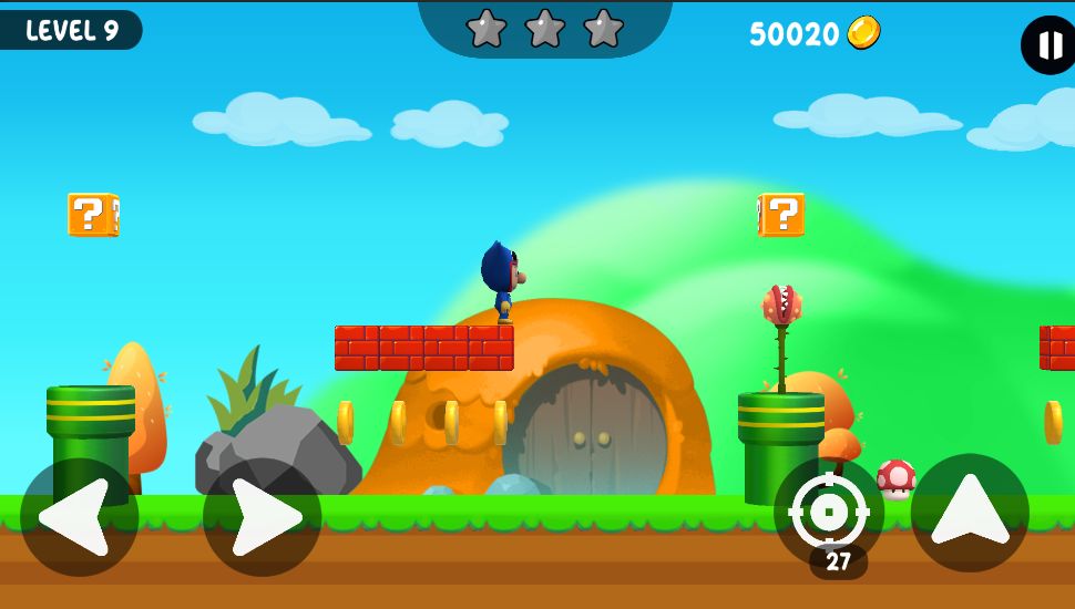 杰克平台跳跃游戏