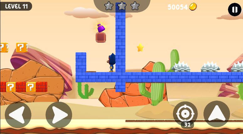 杰克平台跳跃游戏