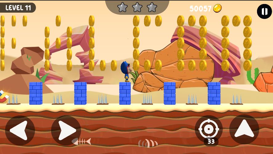 杰克平台跳跃游戏