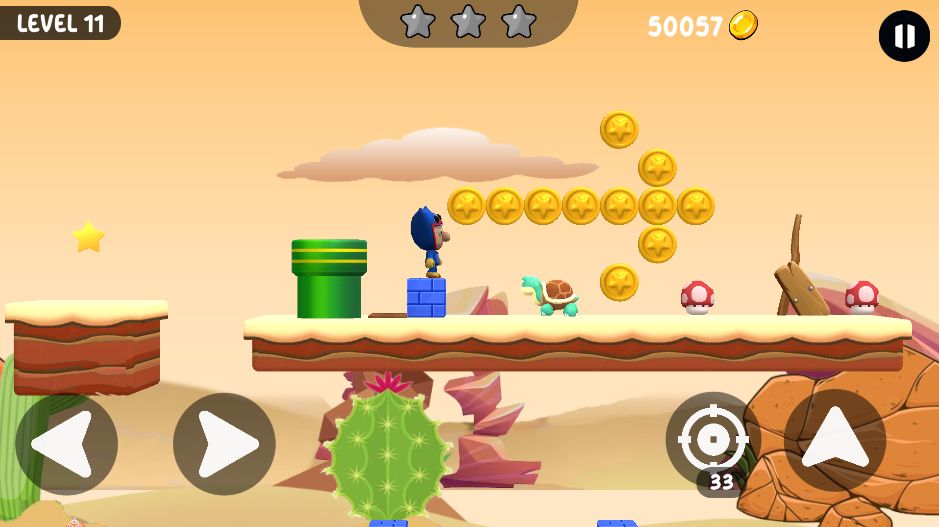 杰克平台跳跃游戏