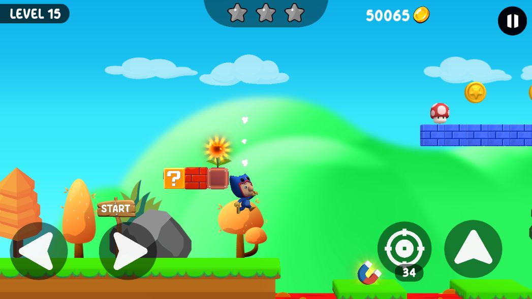 杰克平台跳跃游戏