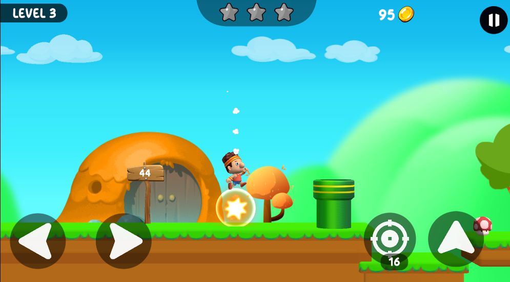 杰克平台跳跃游戏