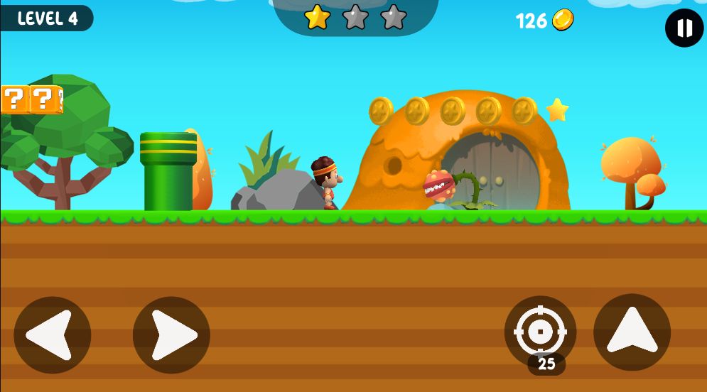 杰克平台跳跃游戏