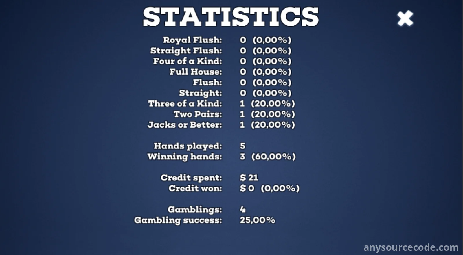 杰克或更好 | 视频扑克