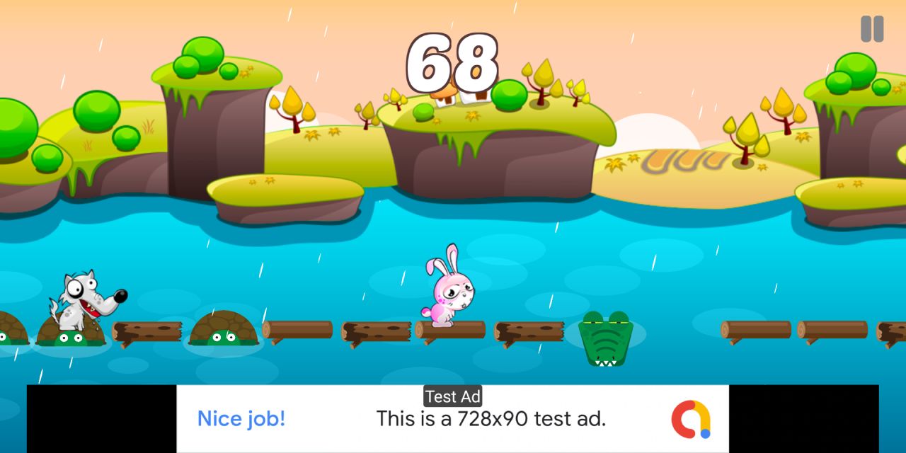 无尽平台跳跃冒险