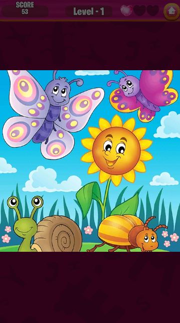 儿童拖放拼图游戏