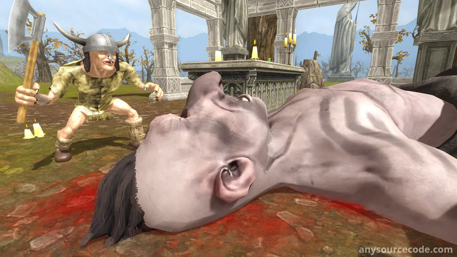 狗头人战士模拟器 - 开放世界角色扮演生存游戏