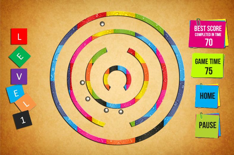 迷宫弹珠儿童游戏Unity模板