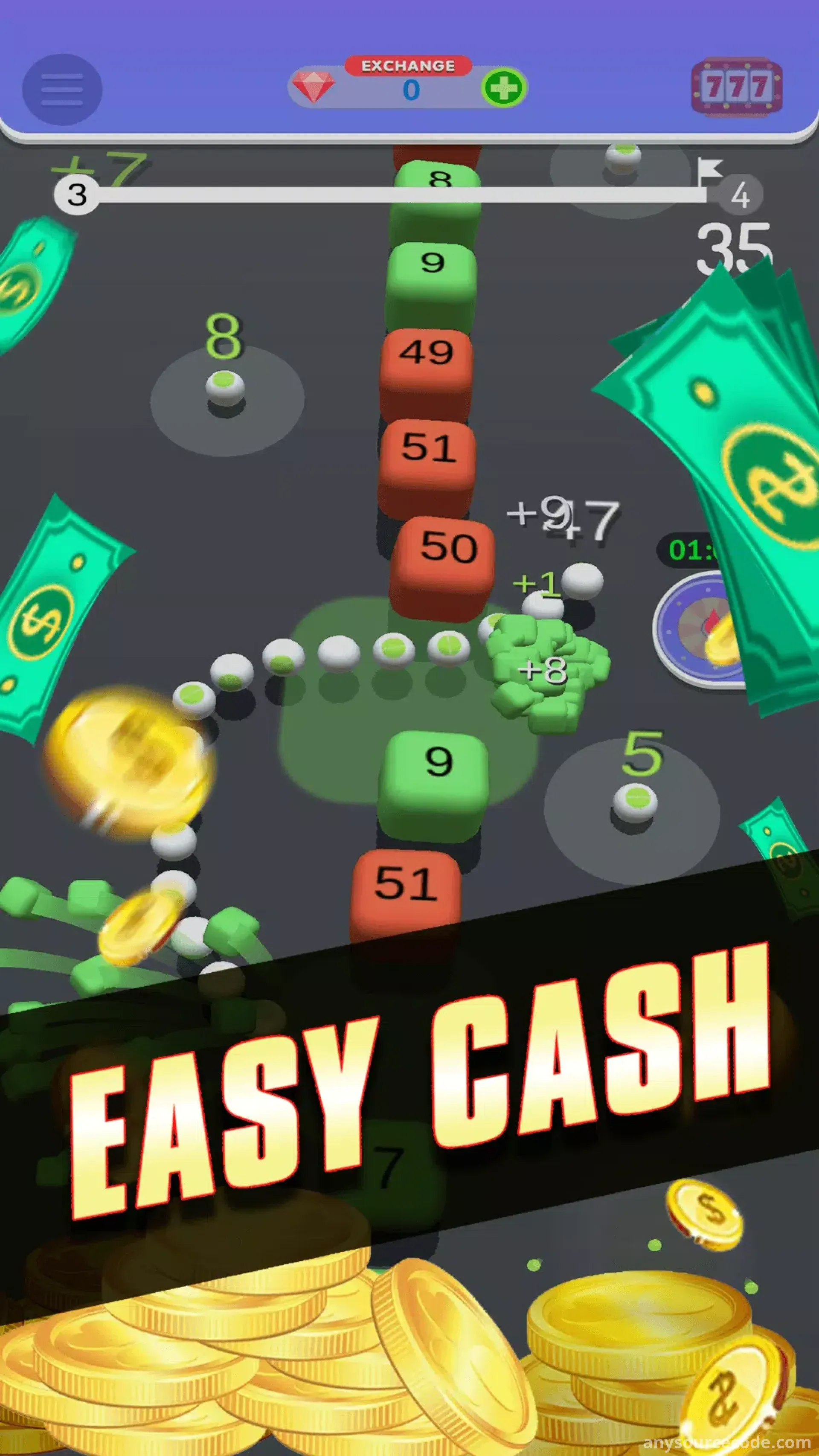 幸运蛇 - 3D贪吃蛇 | 现金应用