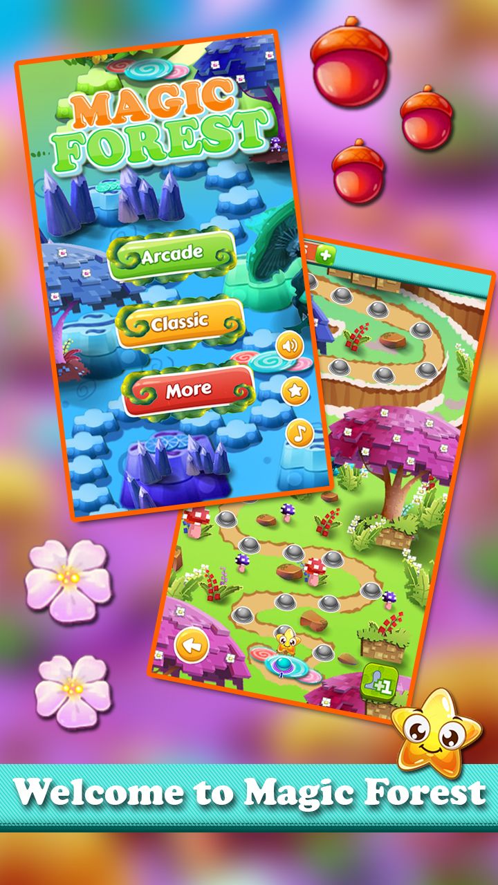 魔法森林三消谜题