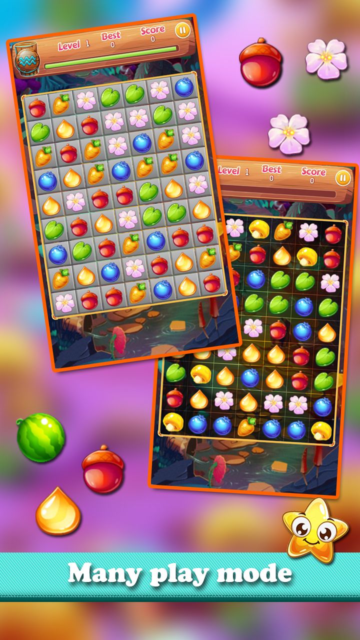 魔法森林三消谜题