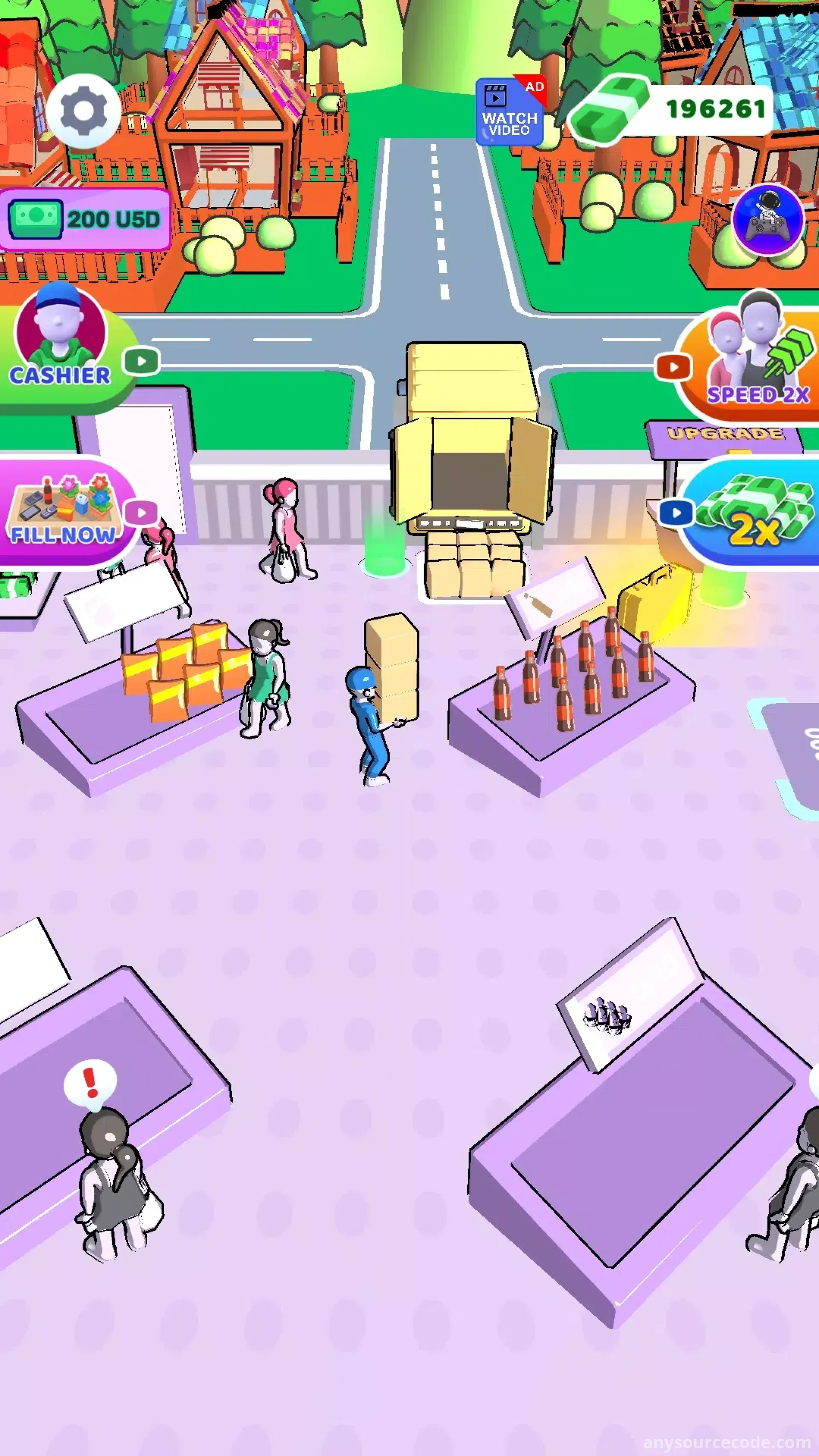 市场经理：闲置商店