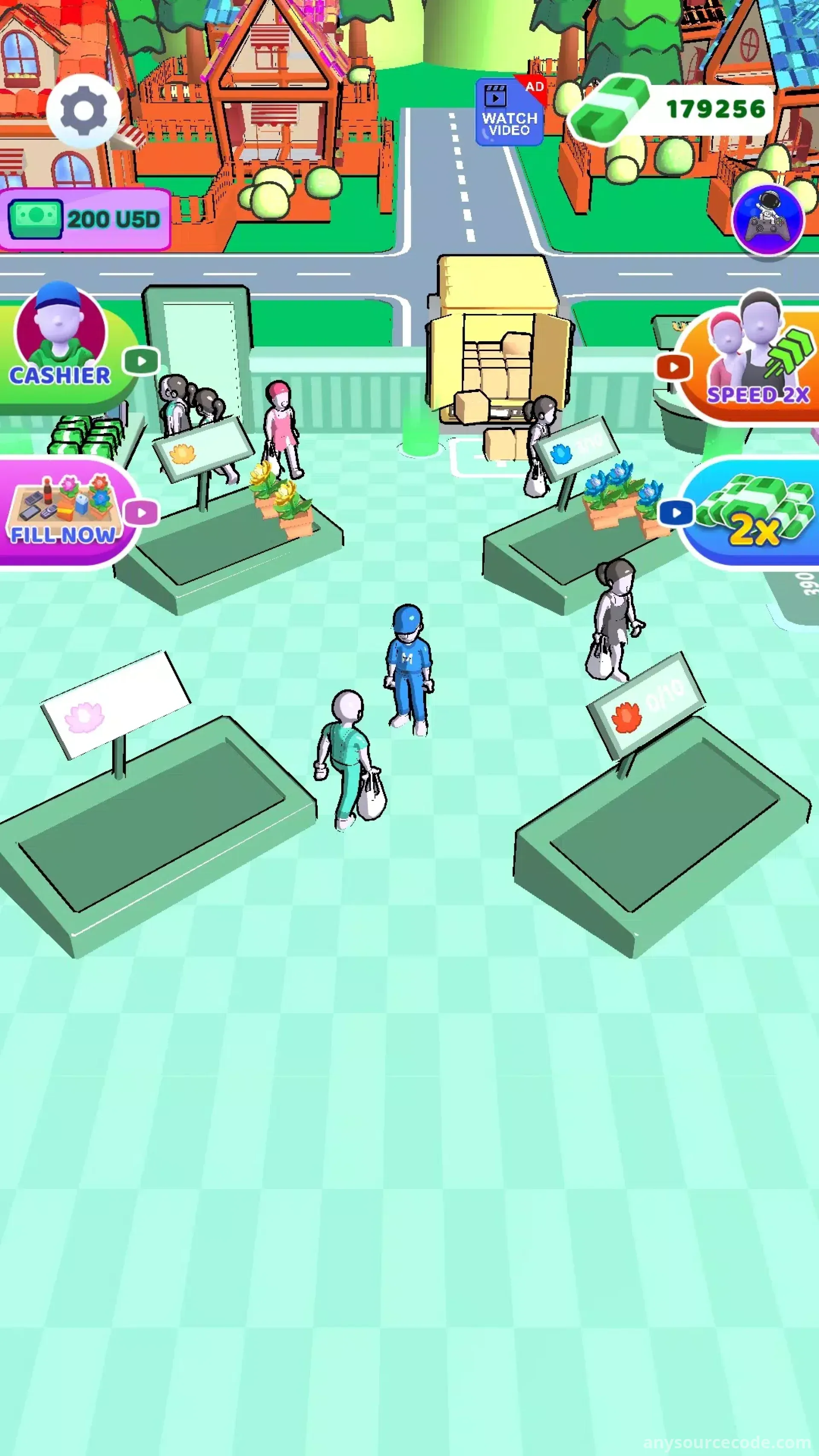 市场经理：闲置商店