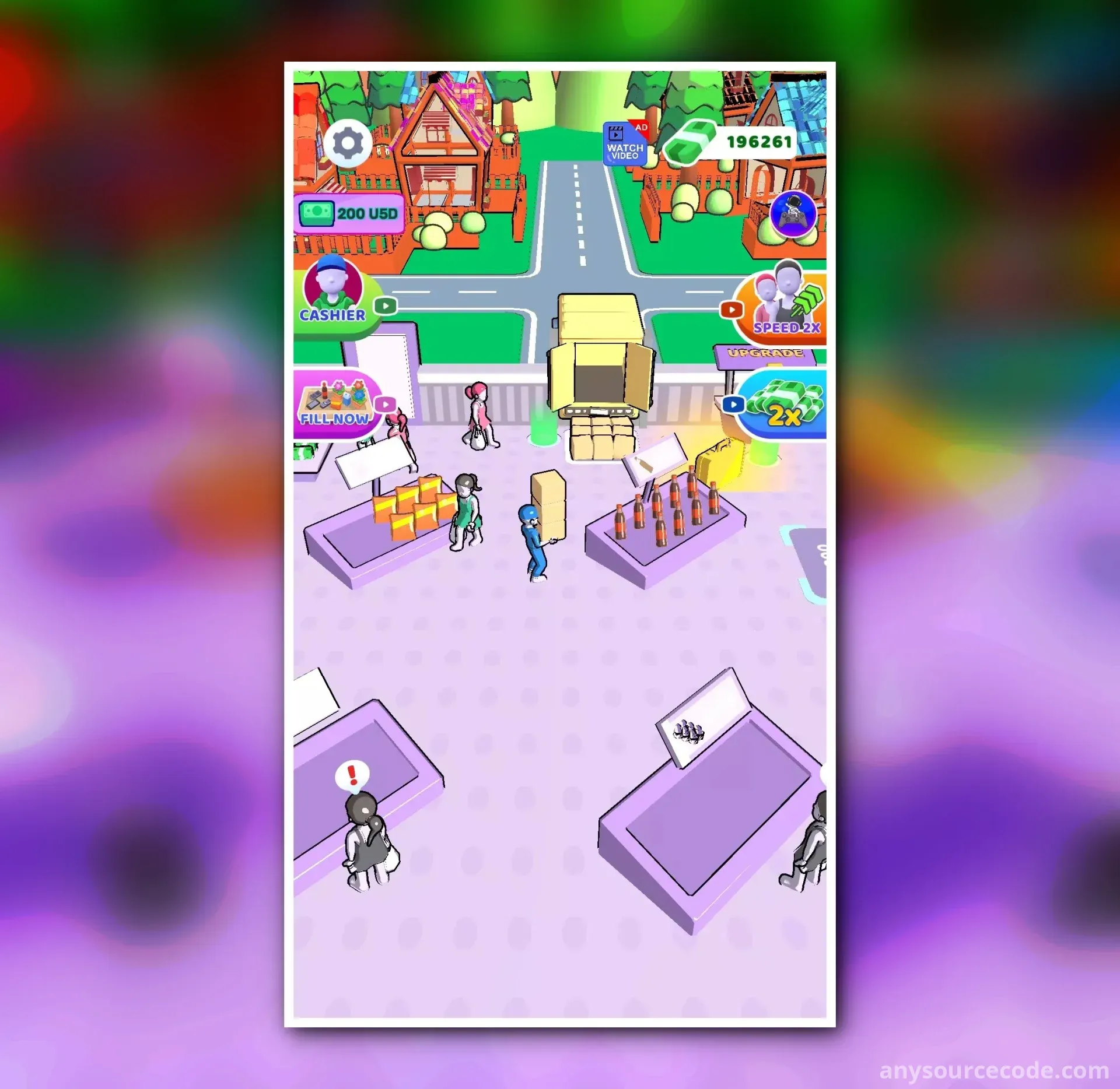 市场经理：闲置商店