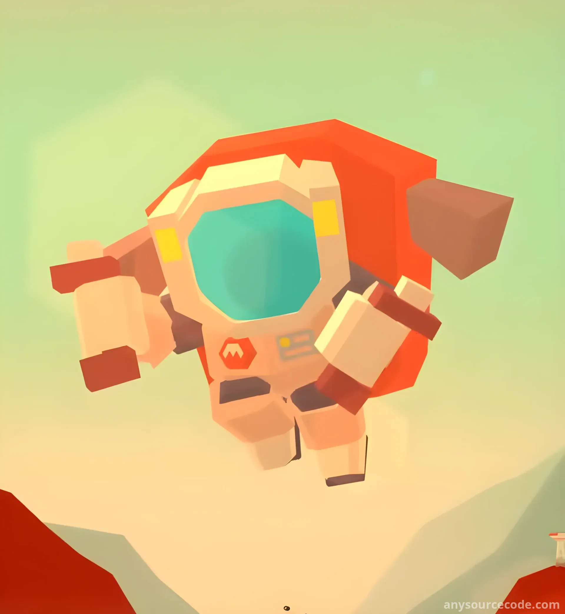 火星 - 喷气背包冒险