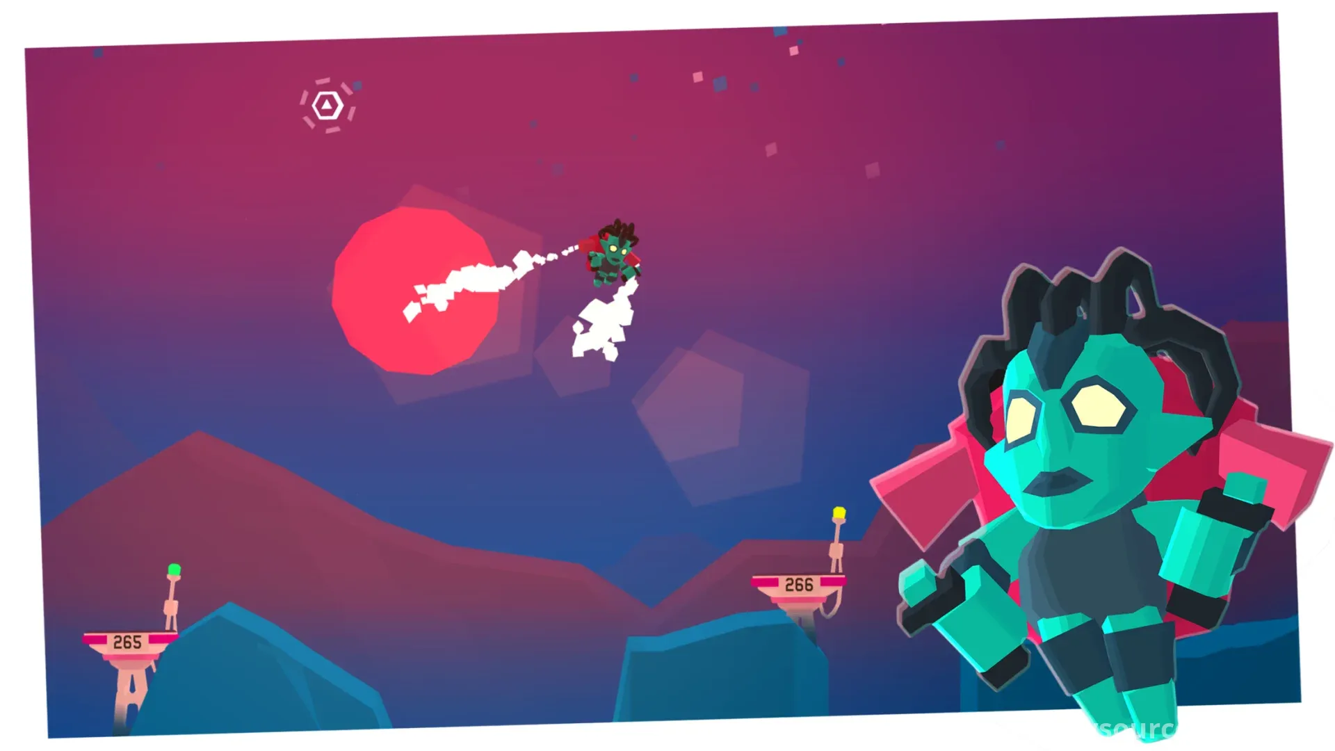 火星 - 喷气背包冒险