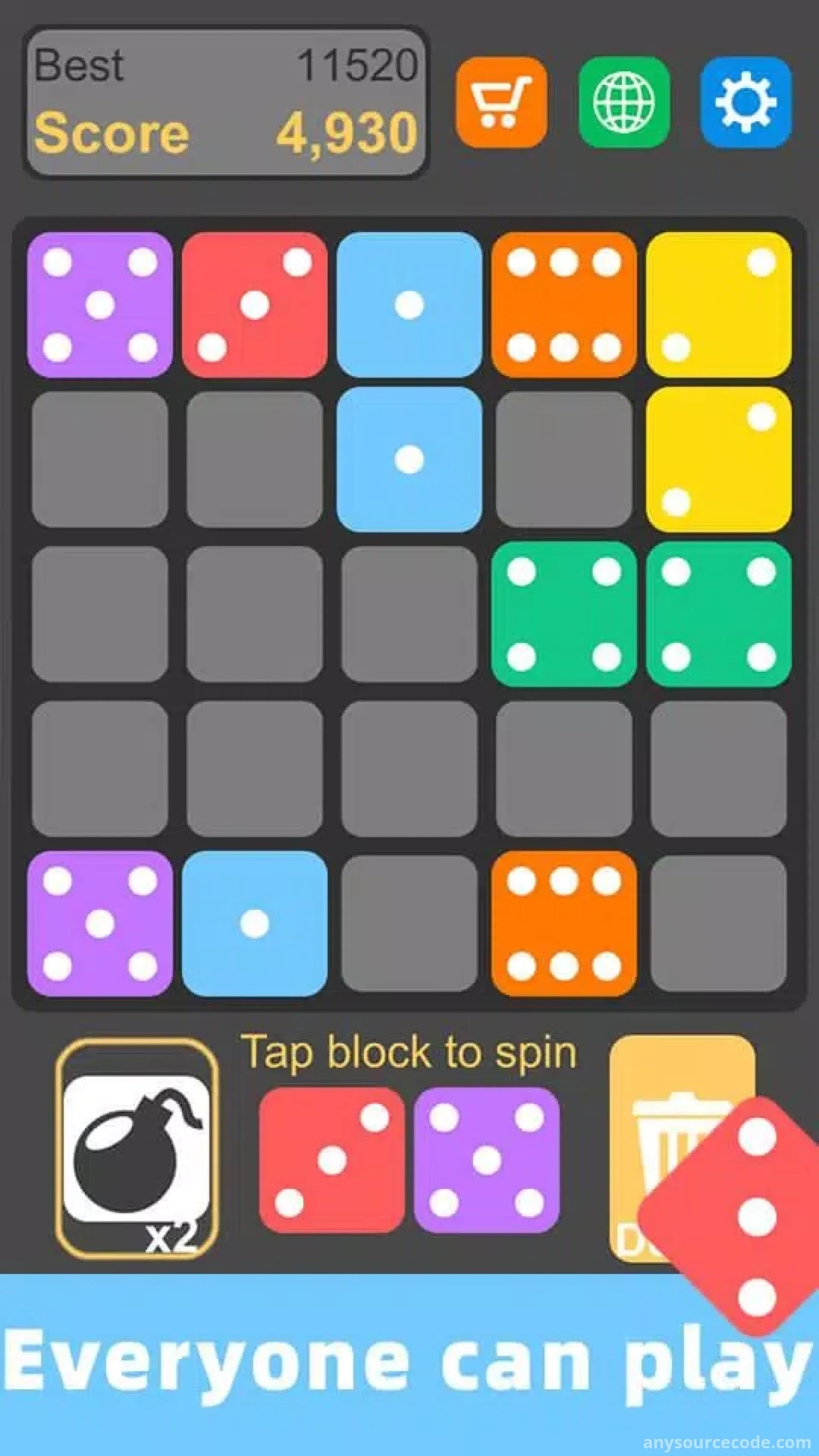 对对碰 - 骰子合并