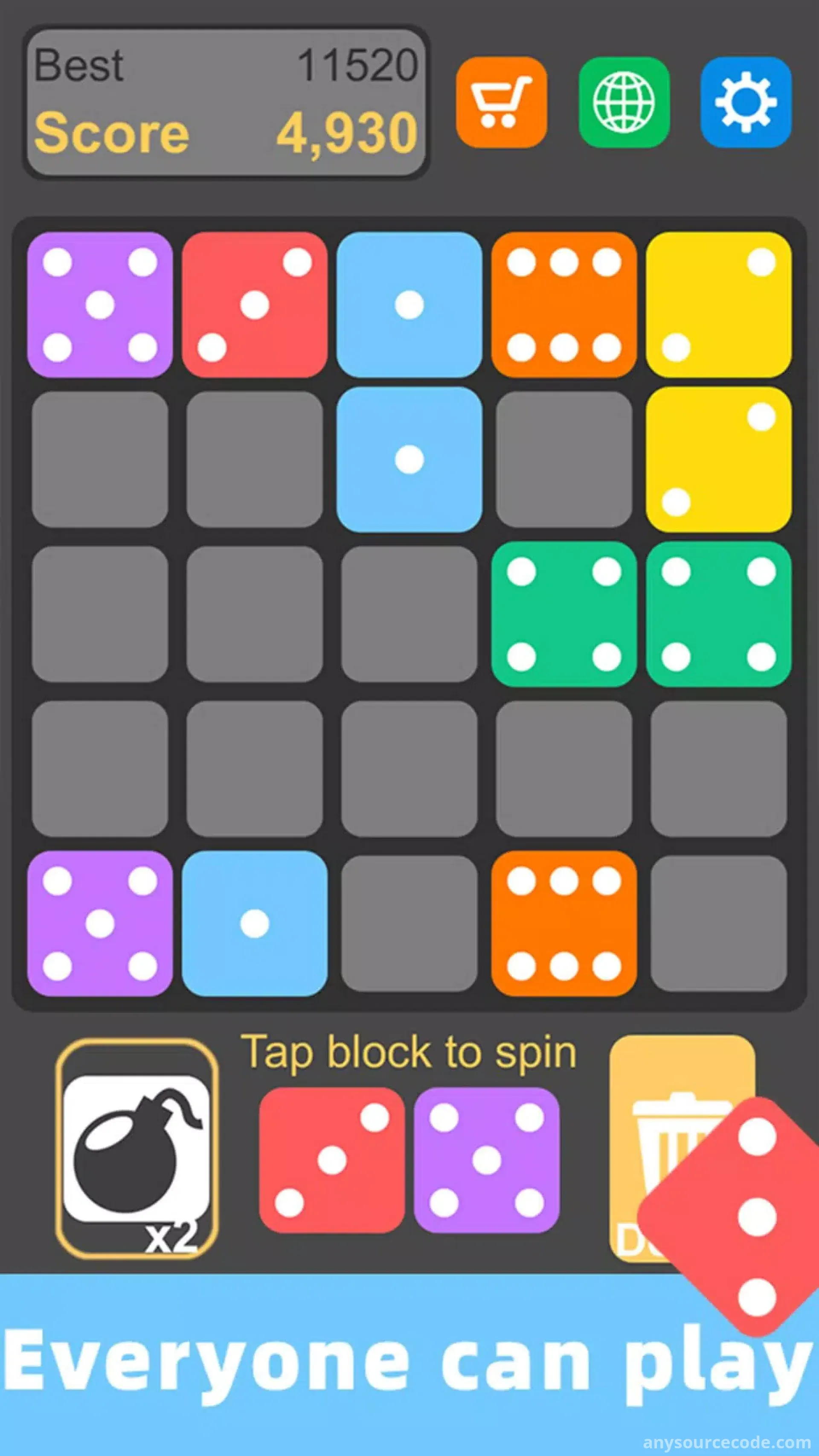 对对碰 - 骰子合并