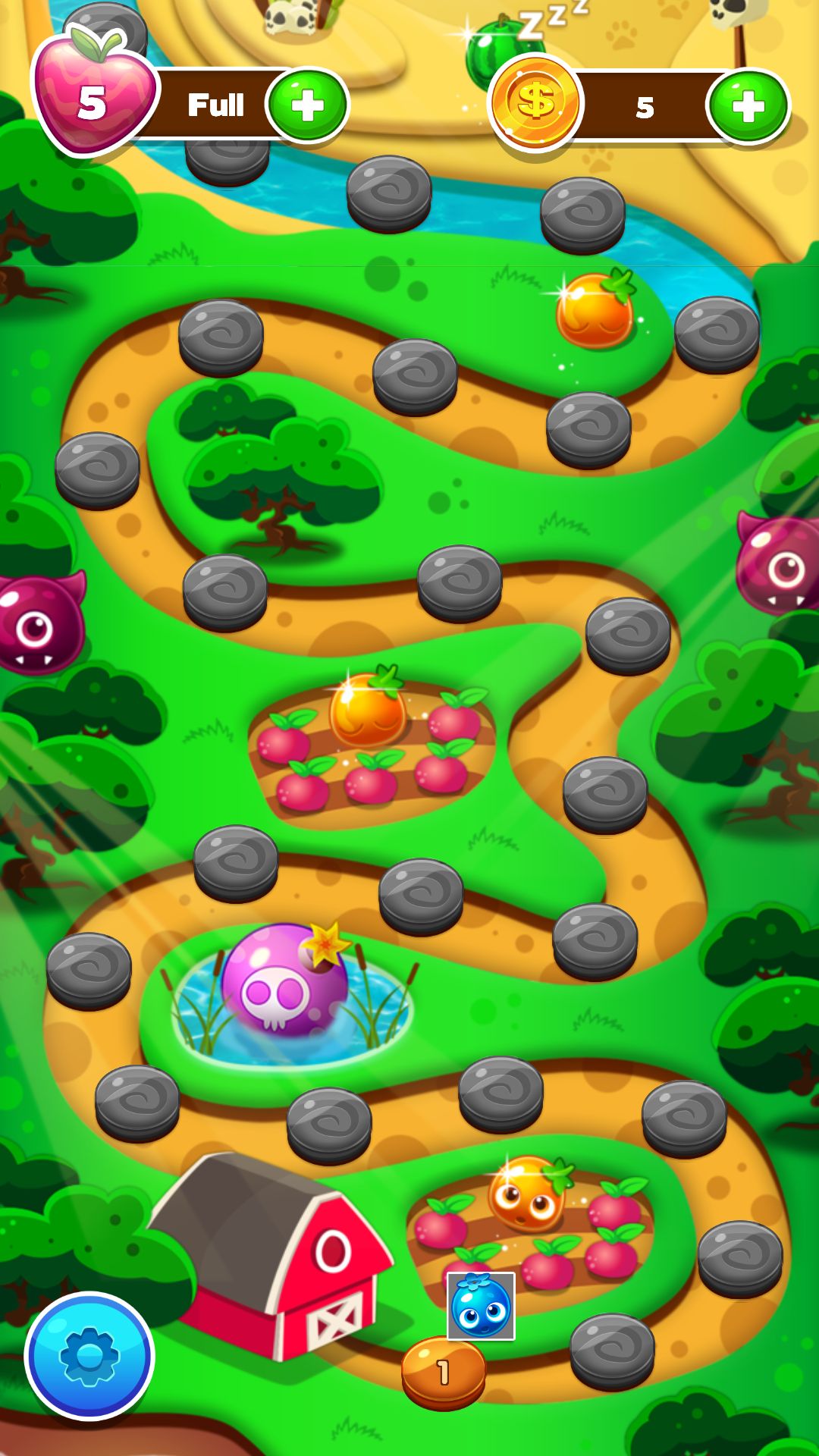 Merge Fruits Game Template