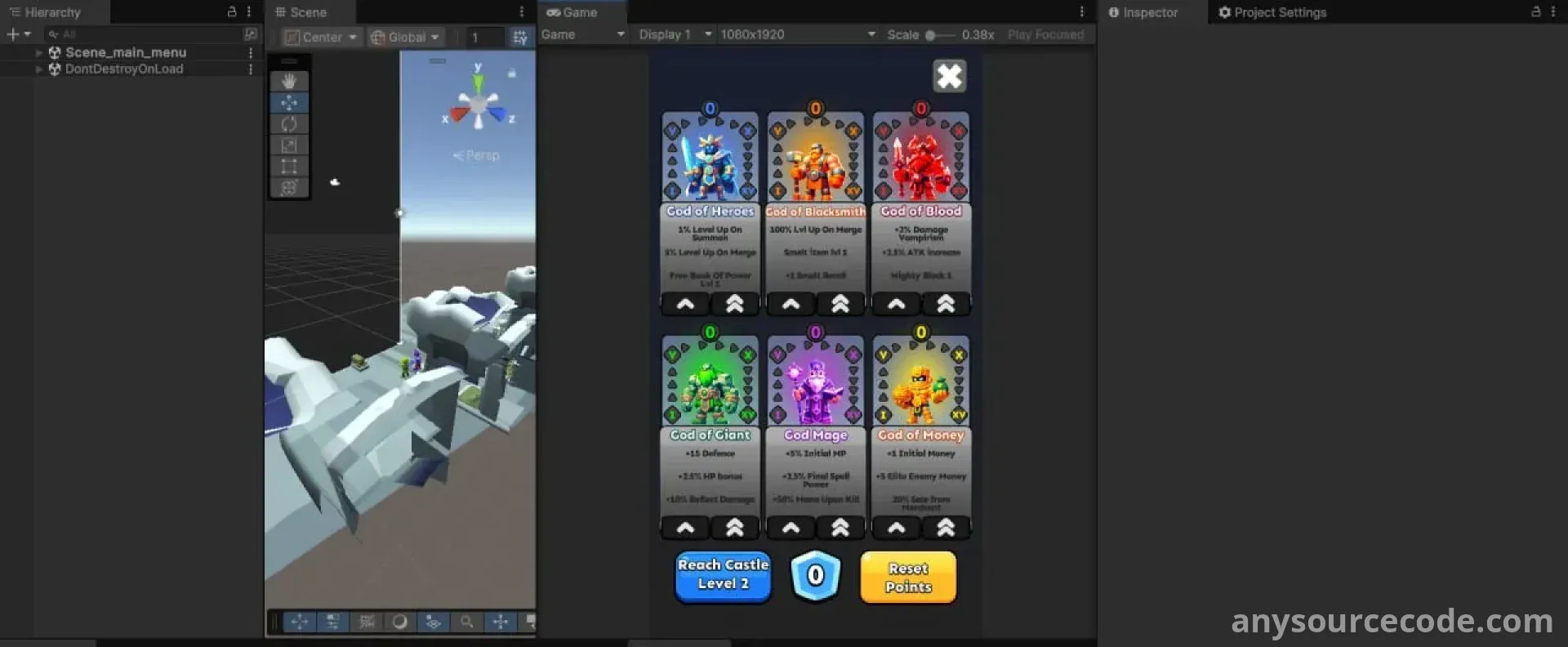 合并英雄：神之城堡