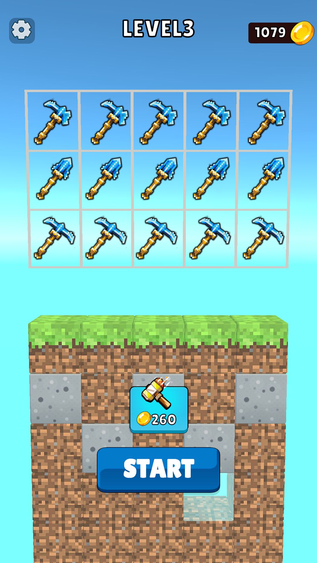 3D合并矿工超休闲热门游戏